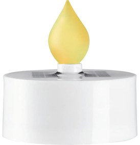Candele a LED in set con alimentazione a pannelli solari da esterno 3 pz (altezza totale 5,5 cm) Saul – Star Trading