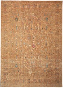Samarkand Tappeto orientale 270x380 Marrone (Pakistan) Annodato A Mano