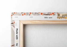 Quadro su tela – Albero moderno su sfondo astratto