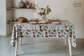 Tovaglia di lino 140x140 cm Golden Fall - Linen Tales