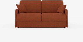 Evans divano letto matrimoniale sfoderabile - design compatto e vano porta guanciali in tessuto smacchiabile T23