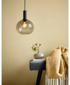 Nordlux - Lampadario a sospensione con filo ALTON 1xE27/60W/230V nero