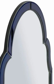 Specchio Da Muro Tangeri Blu Cm 47X1X80 Elegante Design