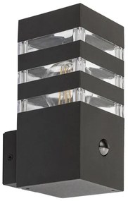 Rabalux 77025- Applique da esterno con sensore ANKARA 1xE27/12W/230V IP44