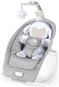 Ingenuity - Altalena per bambini con melodia CUDDLE LAMB 3xLR14