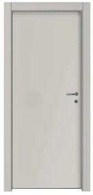 Porta battente Idra grigio L 90 x H 210 cm reversibile