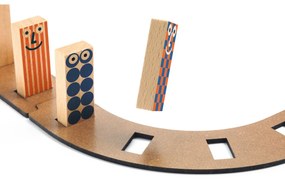 Percorso domino - Zig & Go Junior - Racer - 51 pz
