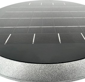 Lampione Solare da Giardino 2000 Lumen "LMS-2000" Palo Incluso