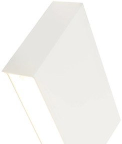 Set di 2 lampade da parete moderne bianche - Otan