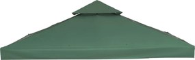 Tetto di Ricambio per Gazebo da Giardino Doppio Tetto 3x3m...