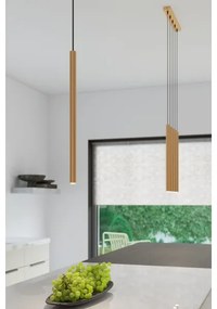 Sollux SL.1170 - Lampadario a sospensione con filo PASTELO 1xG9/8W/230V oro