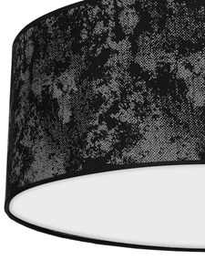 Plafoniera SATINO 2xE27/60W/230V nera/grigia