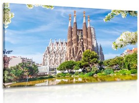Stampa su tela – Cattedrale di Barcellona