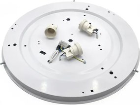 Plafoniera NATURAL 5xE27/15W/230V Ø 47,5 cm pino/bianco