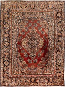 Sarouk Tappeto 260 x 350 (Iran) Annodato A Mano