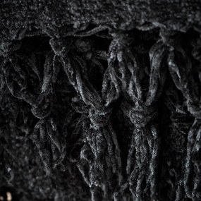 Coperta nera in ciniglia 130x170 cm Wilson – Catherine Lansfield