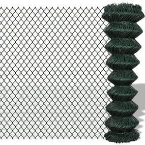 Recinzione A Rete İn Acciaio 1,5x15 M Verde /