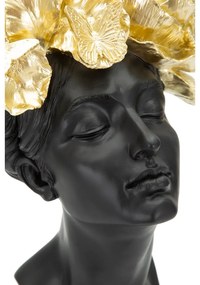 Statua in poliresina 36,5 cm Woman With Butterfly - Mauro Ferretti