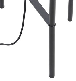 Lampada da terra industriale nera - Bliss Vefa