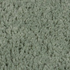 Tappeto verde lavabile in fibre riciclate 200x290 cm Fluffy - Flair Rugs