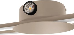 Eglo 902126 - Lampada da parete LED VENTICELLO LED/20W/230V + LED/0,91W beige