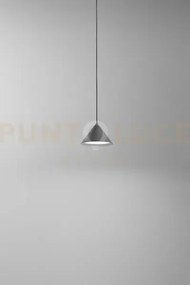 Peak sospensione in metallo antracite opaco rosone non incluso led ...