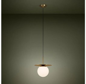 Eglo 39952 - Lampadario a sospensione con filo ARENALES 1xE27/40W/230V oro
