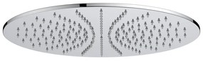 Soffione doccia Olimpia in inox cromato anticalcare 1 getto