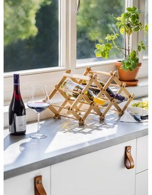 Portabottiglie in bambù - Bonami Essentials