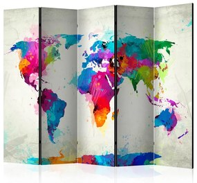 Paravento  The map of happiness II [Room Dividers]  Colore ---, Dimensioni e Misure 225x172