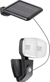 Rabalux 77012 - Riflettore LED solare con sensore ZLARIN LED/12W/3,7V IP44