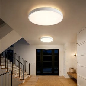 Brilagi - Lampada a LED dimmerabile GLASS POOL DOUBLE LED/80W/230V 60 cm bianca + telecomando