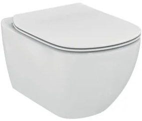 Ideal standard tesi t354701 vaso sospeso aquablade con fissaggi nascosti e sedile slim bianco