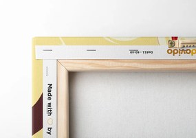 Quadro su tela – Motivo astratto di materiali
