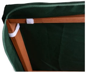 Altalena da giardino in legno verde Vegas Lux - Rojaplast