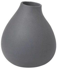 Vaso in porcellana grigio scuro (altezza 17 cm) Nona - Blomus