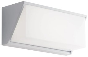 Applique LED moderno da esterno LED-W-LUXON BCO bianco IP54, luce cct da bianco caldo al bianco neutro 1620 lumen, FAN EUROPE