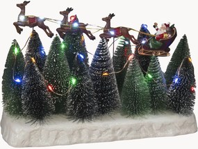 Decorazione natalizia a LED con funzione timer Christmas Sleigh