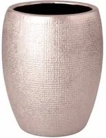 Bicchiere serie glitter in ceramica rosa ramato cod 80832