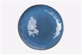 Set da pranzo in gres blu scuro 16 pezzi Glosia - Bonami Selection