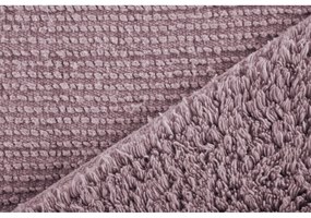 Tappeto da bagno in cotone rosa Luca, 60 x 60 cm - Tiseco Home Studio