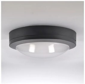 Brilagi - Plafoniera LED da esterno LED/13W/230V diametro 17 cm IP54 antracite