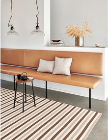 Passatoia da interno/esterno beige 70x240 cm Teo Brown – Pappelina