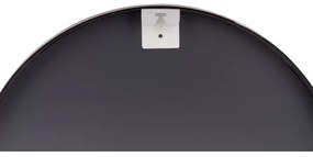 Globo B992545 - Specchio da parete Ø 60 cm, nero
