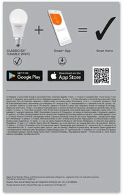 SET 3x LED lampadina dimmerabile SMART+ E27/9W/230V 2700K-6500K Wi-Fi - Ledvance