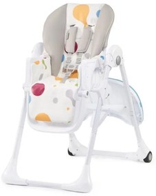 KINDERKRAFT - Sedia da pranzo per bambini YUMMY beige/bianco