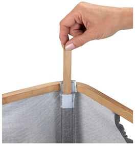 Cesto portabiancheria pieghevole , volume 50 l Bahari - Wenko