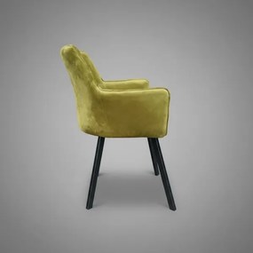 Sedia da pranzo AMELIA verde