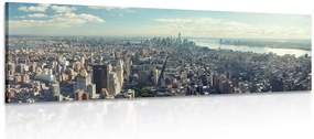 Quadro su tela – Vista sul centro incantevole di New York