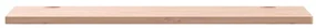 Piano scrivania 100x50x2,5 cm in legno massello di faggio